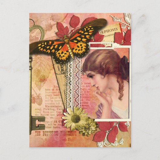 Carte postale Vintage moderne (Devant)