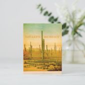 Carte postale vintage Mojave Desert Travel (Debout devant)