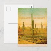 Carte postale vintage Mojave Desert Travel (Devant / Derrière)