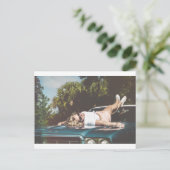 Carte Postale Vintage Monroe inspiré (Debout devant)