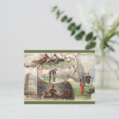 Carte Postale Vintage Montana (Debout devant)