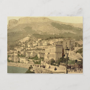 Carte Postale Vintage Monte Carlo, Monaco -