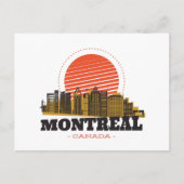 Carte Postale Vintage Montréal Canada Skyline (Devant)