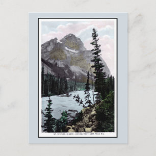 Carte Postale Vintage Mount Stephen Field BC Canada