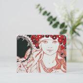 Carte Postale Vintage Mucha (Debout devant)