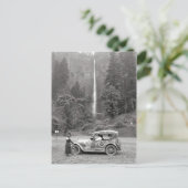 Carte postale vintage Multnomah Falls 1918 - Orego (Debout devant)