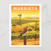 Carte Postale Vintage Murrieta Californie (Devant)