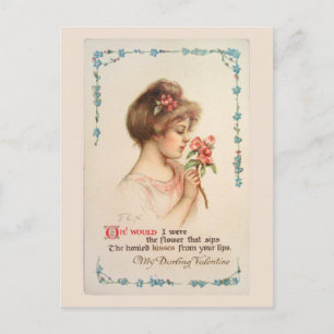 Carte postale Vintage My Darling Valentine