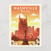 Carte Postale Vintage Nashville (Devant)