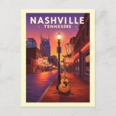 Carte Postale Vintage Nashville Tennessee (Devant)