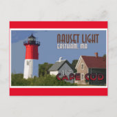 Carte postale Vintage Nauset Light (Devant)