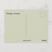 Carte Postale Vintage Nevada Map (Dos)