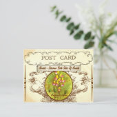 Carte postale vintage Nevada State Flower (Debout devant)