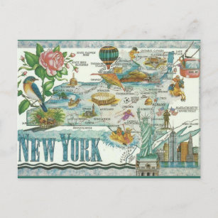 Carte postale vintage New York