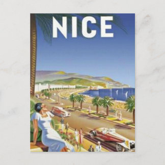 Carte Postale Vintage Nice, France -