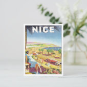 Carte Postale Vintage Nice France (Debout devant)