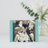 Carte postale Vintage no 1 de la collection de ban (Debout devant)