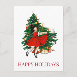 CARTE POSTALE VINTAGE NOËL