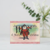 Carte postale Vintage Noël (Debout devant)