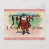 Carte postale Vintage Noël (Devant)