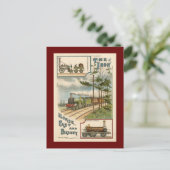 Carte postale vintage North Star (Debout devant)