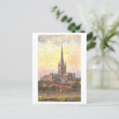 Carte Postale Vintage Norwich Cathedral (Debout devant)