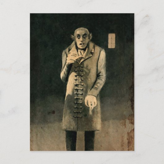 Carte postale vintage Nosferatu Art (Devant)
