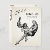 Carte Postale vintage Odd Advertisement  (Devant / Derrière)