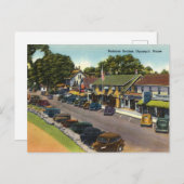 Carte Postale Vintage Ogunquit, Maine (Devant / Derrière)