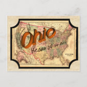 Carte postale vintage Ohio (Devant)