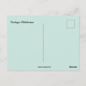 Carte Postale Vintage Oklahoma (Dos)