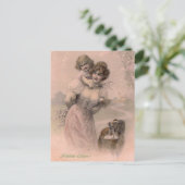 Carte postale vintage Ostern (Debout devant)