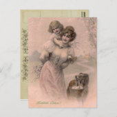 Carte postale vintage Ostern (Devant / Derrière)