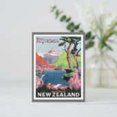 Carte Postale Vintage Otago Nouvelle-Zélande (Debout devant)