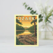 Carte Postale Vintage Ozark Missouri (Debout devant)