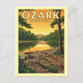 Carte Postale Vintage Ozark Missouri (Devant)
