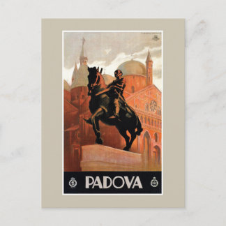 Carte Postale Vintage Padua Padova Voyage en Italie