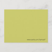 Carte Postale Vintage Paisley (Dos)