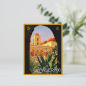 Carte Postale Vintage Palerme Italie Voyage (Debout devant)