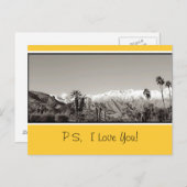 Carte Postale Vintage Palm Springs (Devant / Derrière)