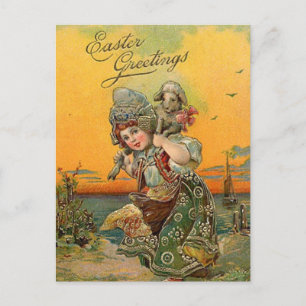 Carte postale vintage Pâques