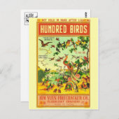 Carte postale vintage Paquet Firecracker (Devant / Derrière)