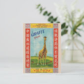 Carte postale vintage Paquet Firecracker (Debout devant)