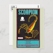 Carte postale vintage Paquet Firecracker (Devant / Derrière)