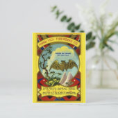 Carte postale vintage Paquet Firecracker (Debout devant)