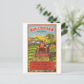 Carte postale vintage Paquet Firecracker (Debout devant)