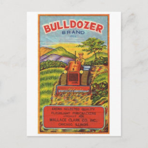 Carte postale vintage Paquet Firecracker