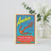 Carte postale vintage Paquet Firecracker (Debout devant)