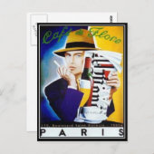 Carte postale Vintage Paris (Devant / Derrière)