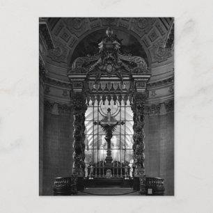 Carte Postale Vintage Paris chapelle royale autel Palais Saint-J